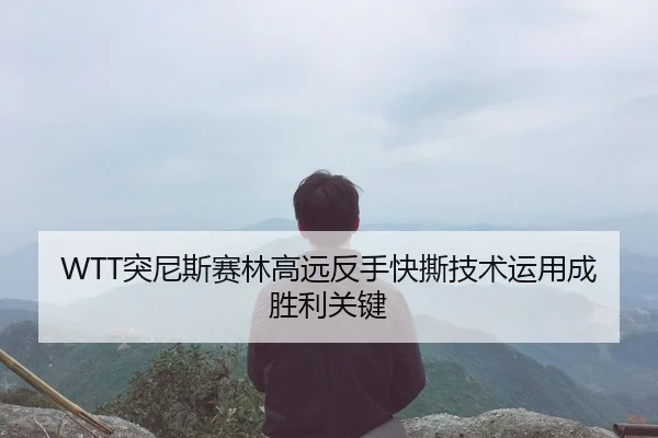 WTT突尼斯赛林高远反手快撕技术运用成胜利关键